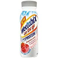 Weetabix En La Bebida De Fresa Ir Y Proteínas De Frambuesa 275ml (Paquete de 6)